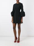 flared sleeve dress