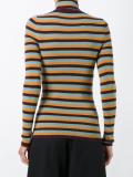 striped turtleneck jumper