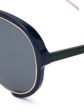 Sacai x Linda Farrow aviator sunglasses