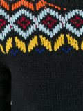 zigzag intarsia jumper
