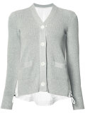 buttoned cardigan
