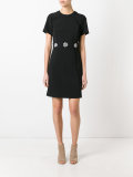 floral embellishments dress