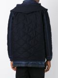 layered padded coat