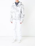 camouflage hooded padded jacket