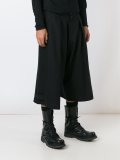 宽腿九分长裤