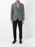 checked blazer 