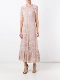 long macramé dress