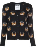 biker bear cardigan