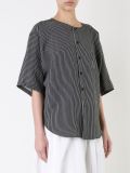 'KM stripe'衬衫