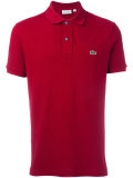 logo patch polo shirt
