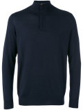 The Regent fine gauge half zip sweater