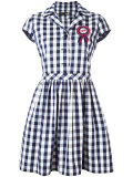 checked dress