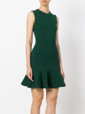 peplum mini dress