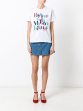 slogan logo T-shirt 