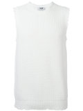 round neck ribbed T-shirt