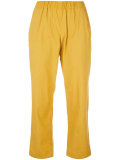 cropped lounge trousers