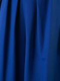 pleated wide-legged cropped trousers