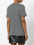 embellished striped T-shirt 