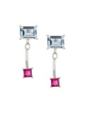 sapphire Carla ear jacket earrings