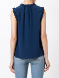 gathered neck top