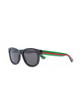 Web arm square sunglasses