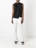 tie knot detail blouse 
