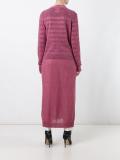 long knitted cardigan