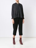 checked blouse