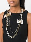 beaded chain necklace