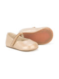 embellished strap ballerinas