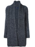 ribbed slouchy cardi-coat