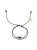 pave eye bracelet