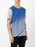 printed panel T-shirt 