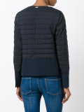 zipped padded jacket