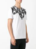 snake print T-shirt