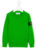 logo patch sweatshirt 