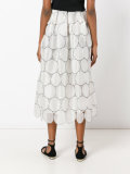 circle pattern full skirt