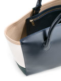 tri-coloured tote bag