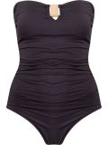 draped swimsuit