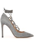 'Rockstud'裹踝带高跟鞋