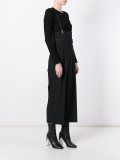 suspender cropped trousers
