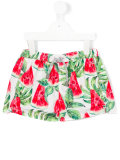 watermelon print swim shorts