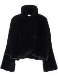oversized standing collar jacket
