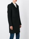 heart plaque detail coat