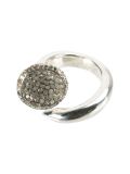 cognac diamonds ring