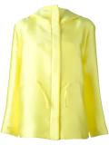 concealed fastening hooded jacket