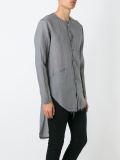'Cassaro' long back button down shirt