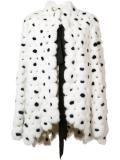 round motif coat