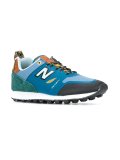 panelled sneakers