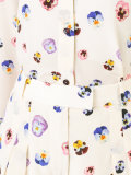 pansy-print shorts